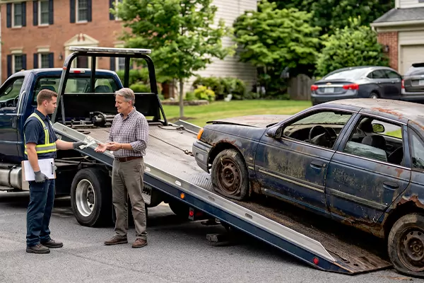 Junk Vehicle Removal in Houston, TX