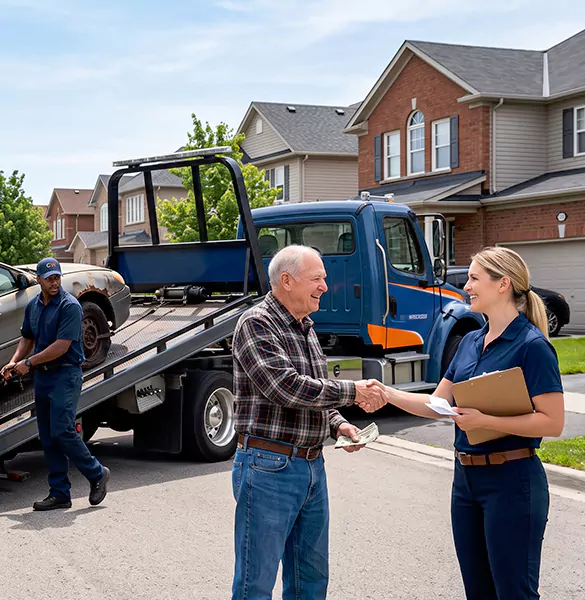 Premier junk cars for cash pick up: your trusted same day car collection service in Houston, TX