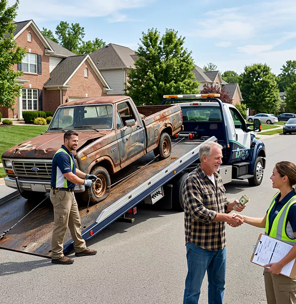 Reliable junk truck removal: your trusted scrap truck pickup service in Houston, TX