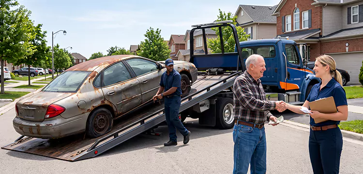 Remove Junk Car Without Title for Cash in Houston