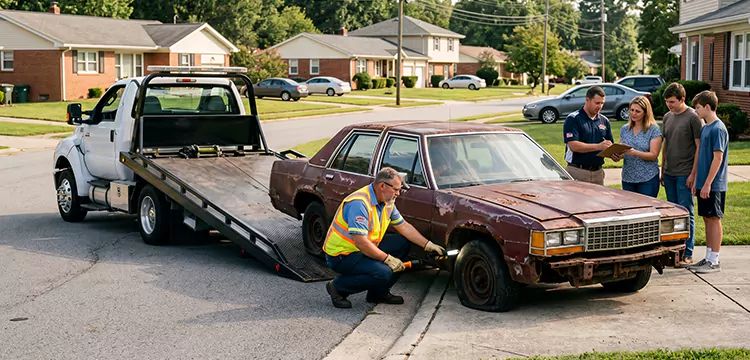 Broken Down Car Pick Up in Houston